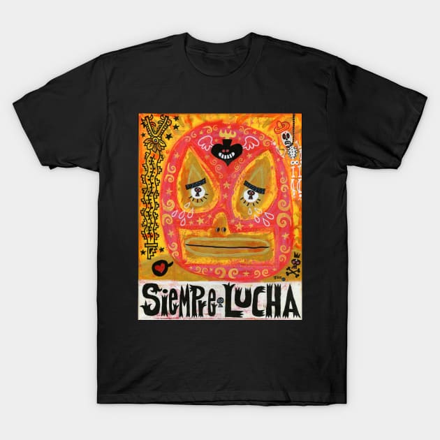 Siempre Lucha T-Shirt by MEXOPOLIS